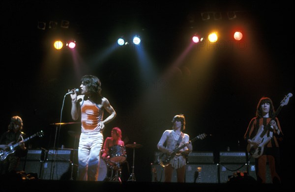 The Rolling Stones on stage