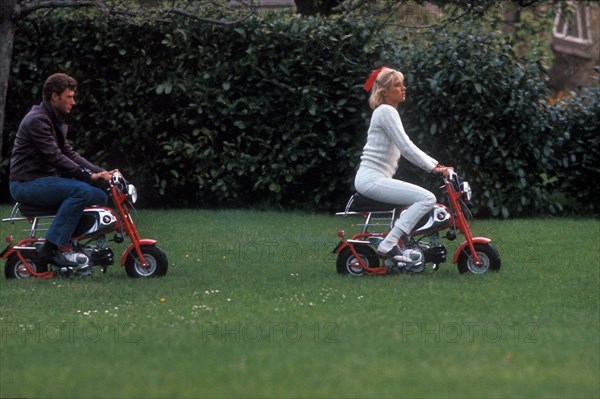 Johnny Hallyday and Sylvie Vartan