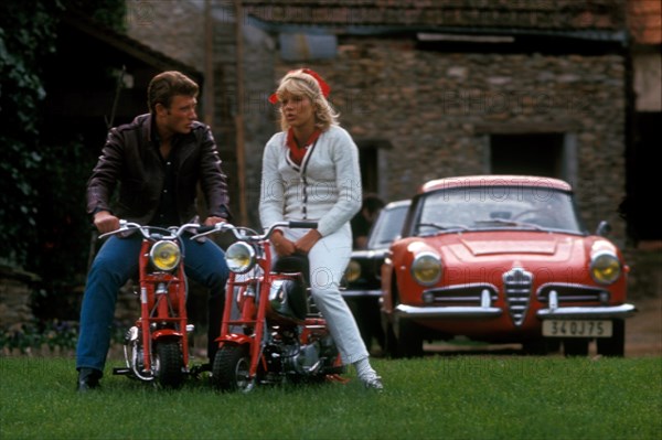 Johnny Hallyday and Sylvie Vartan