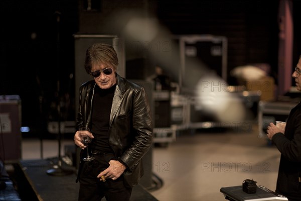 Jacques Dutronc en répétition