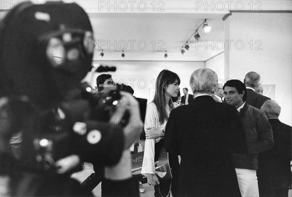 Françoise Hardy and Jean-Marie Périer, 1969