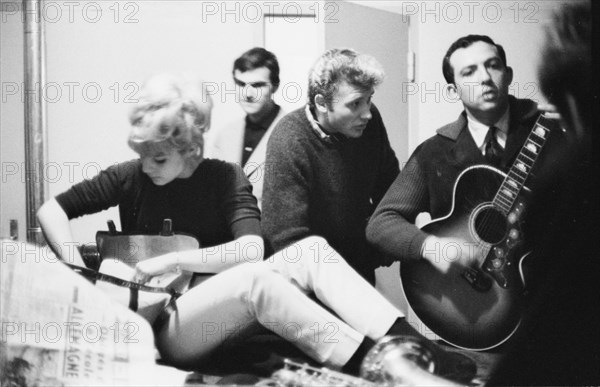 Johnny Hallyday and Sylvie Vartan