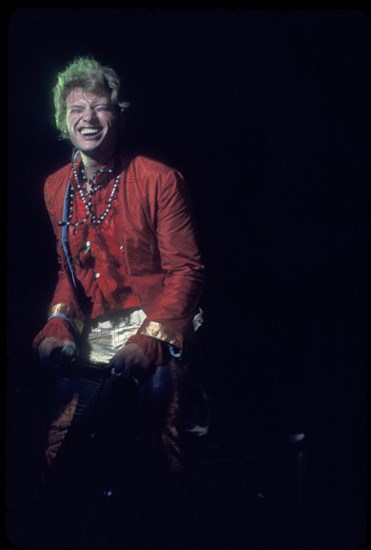 Johnny Hallyday on stage