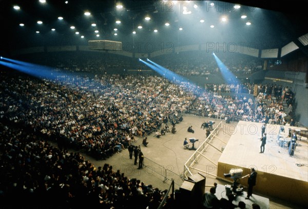 Les Beatles on stage, 1965