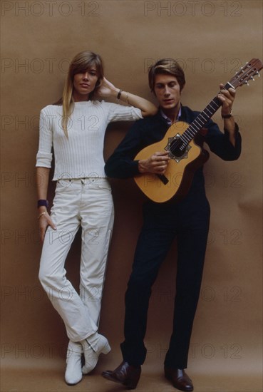 Françoise Hardy and Jacques Dutronc, 1967