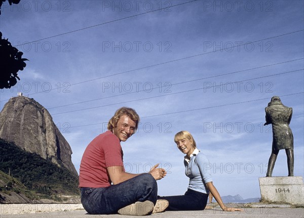 Sylvie Vartan et Johnny Hallyday