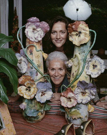 Rosita Jelmini et Angela Missoni