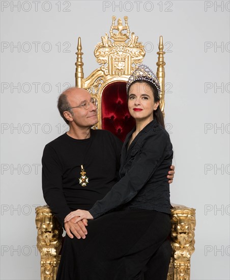 Amélie Nothomb et Philippe Geluck