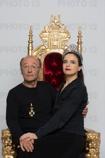 Amélie Nothomb et Philippe Geluck