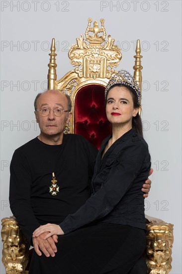 Amélie Nothomb et Philippe Geluck