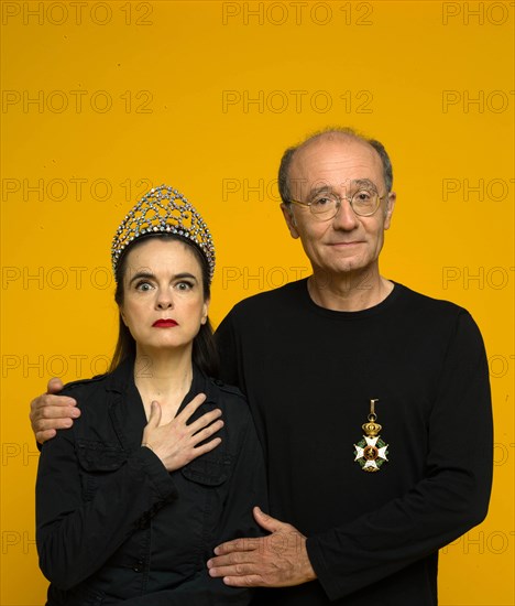 Amélie Nothomb et Philippe Geluck