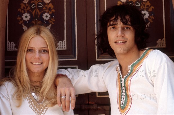 Julien Clerc and France Gall in Morocco