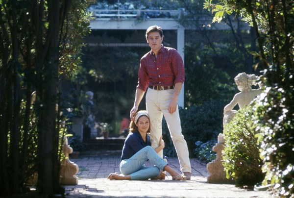 Alain et Nathalie Delon