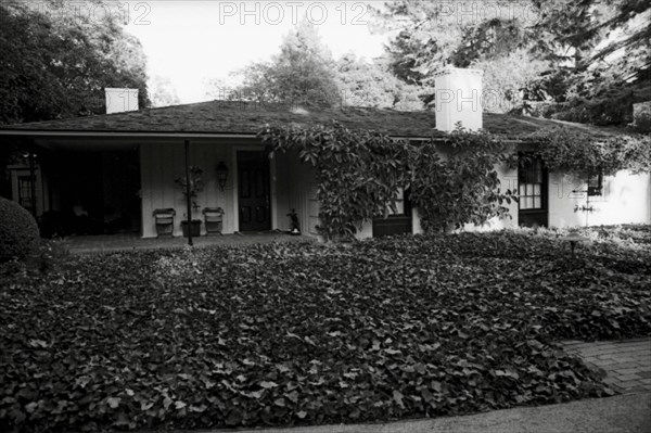 The house of Alain Delon in Los Angeles