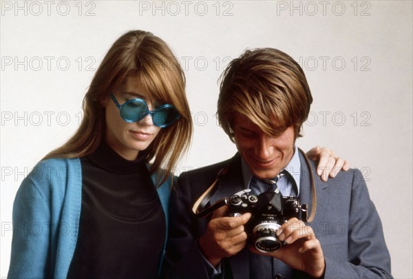 Françoise Hardy et Jacques Dutronc, 1967