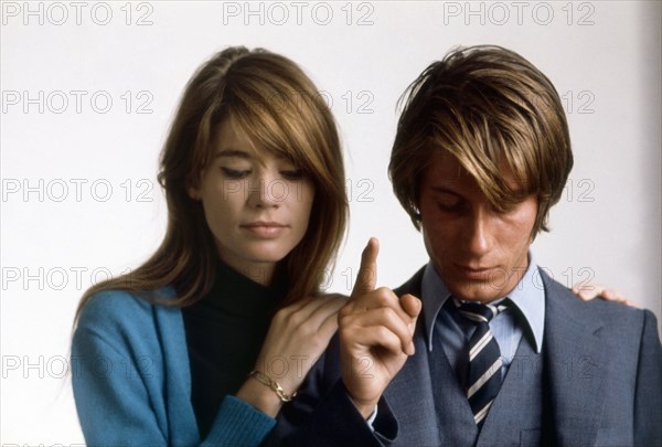 Françoise Hardy et Jacques Dutronc, 1967