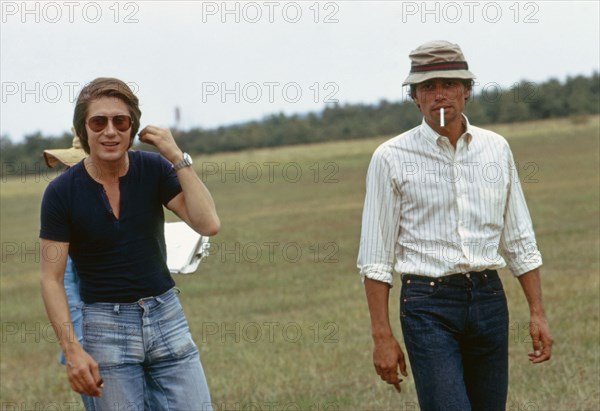 Jacques Dutronc et Jean-Marie Périer, 1973