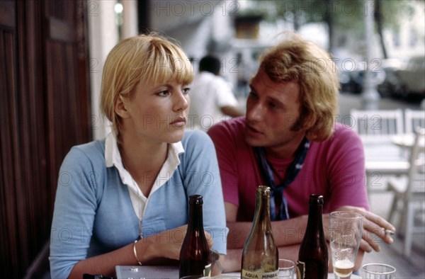 Sylvie Vartan and Johnny Hallyday