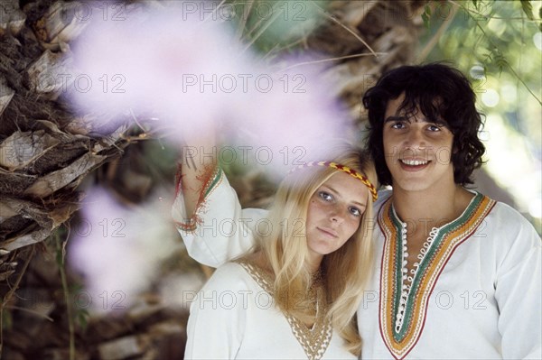 Julien Clerc and France Gall in Morocco