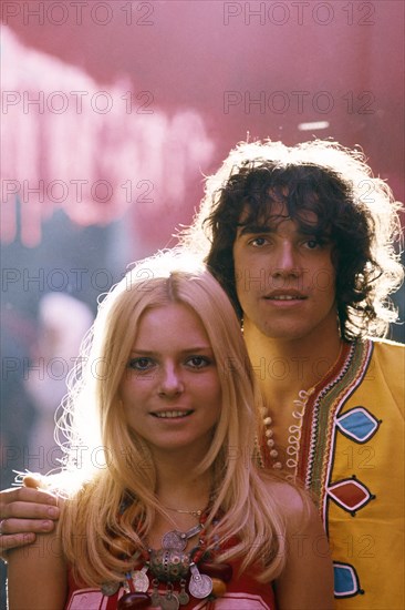 Julien Clerc and France Gall in Morocco