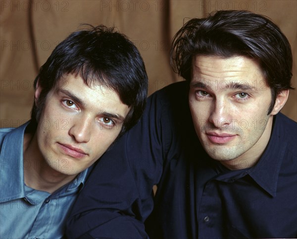 Vincent Martinez with his brother Olivier Martinez