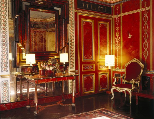 Intérieur de la maison d'Emanuel Ungaro