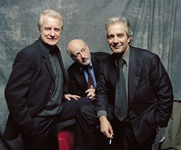 André Dussollier, Bertrand Blier and Pierre Arditi