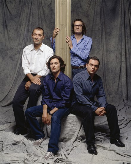 Frédéric Beigbeder, Yann Moix, Antoine Audouard and Christophe Ono-dit-Biot