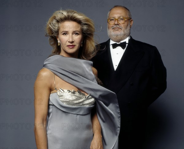 Gianfranco Ferré and Corinne Ricard, 1998