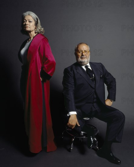 Gianfranco Ferré and Denise Malte, 1998