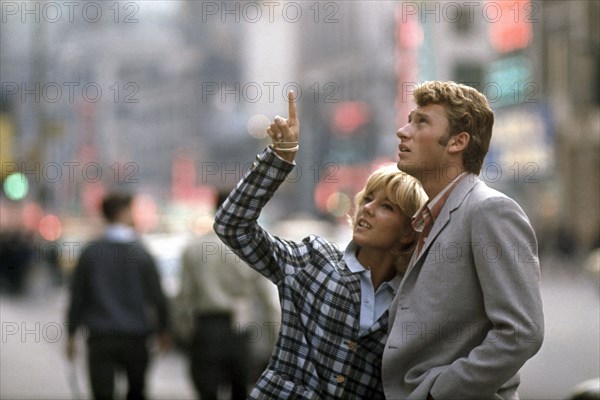 Johnny Hallyday and Sylvie Vartan, New York