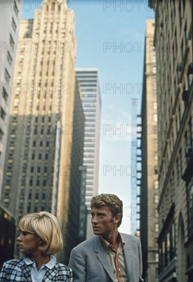 Johnny Hallyday and Sylvie Vartan, New York