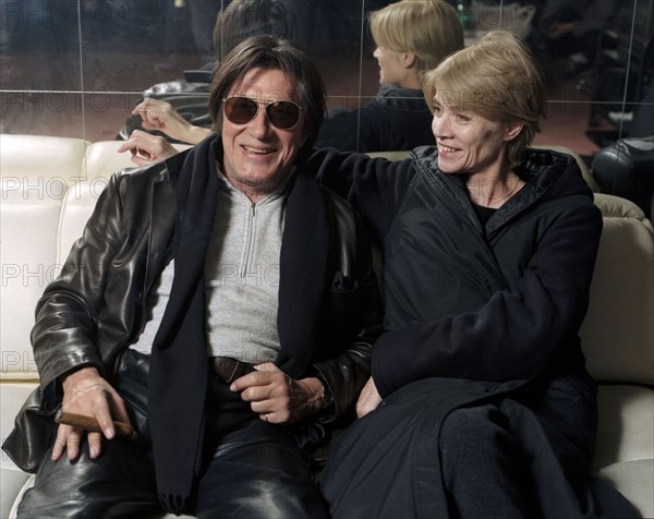 Jacques Dutronc and Françoise Hardy