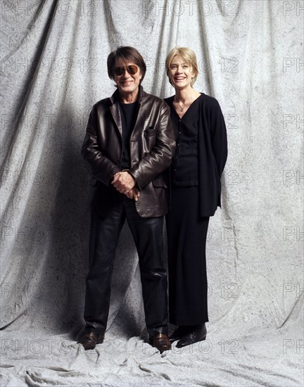 Jacques Dutronc and Françoise Hardy