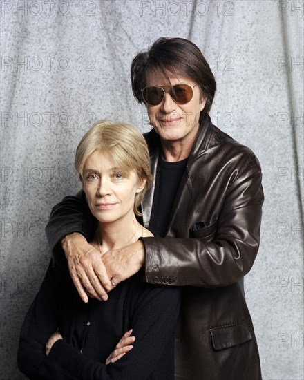 Jacques Dutronc and Françoise Hardy