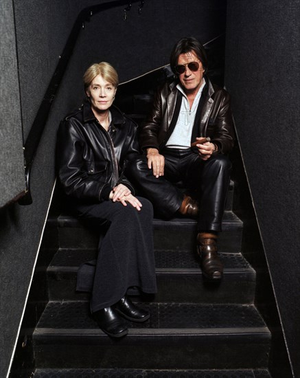 Jacques Dutronc and Françoise Hardy