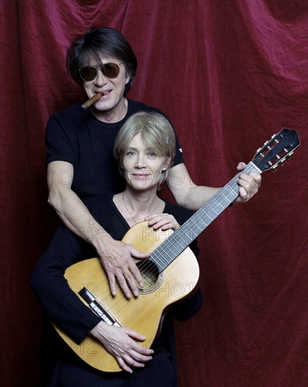 Jacques Dutronc and Françoise Hardy