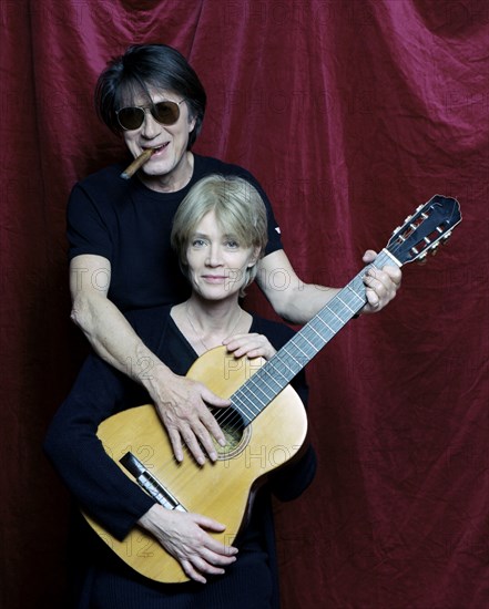 Jacques Dutronc and Françoise Hardy