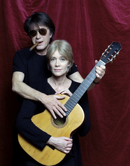 Jacques Dutronc and Françoise Hardy