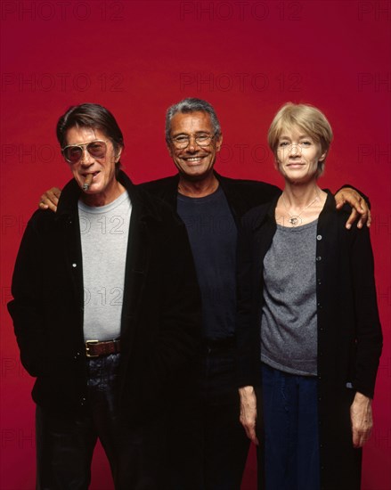 Jacques Dutronc, Jean-Marie Périer and Françoise Hardy