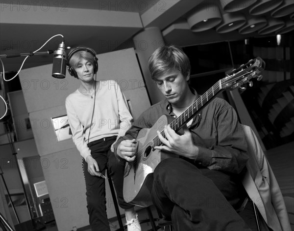 Françoise Hardy and Thomas Dutronc.