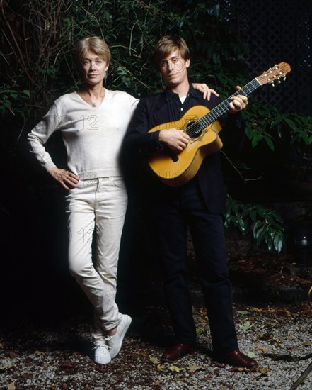 Françoise Hardy and Thomas Dutronc