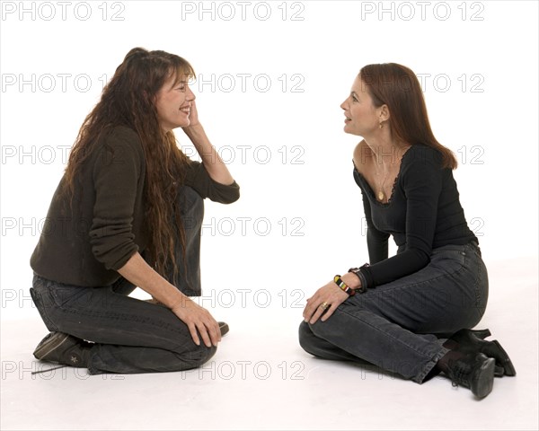 Jane Birkin et Laure Adler