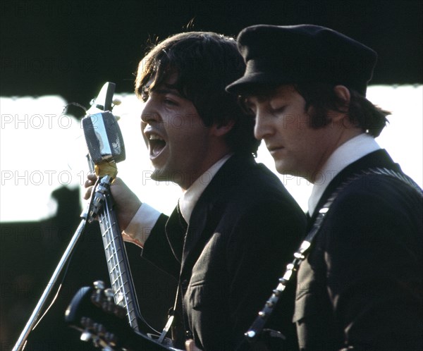 Paul McCartney and John Lennon, 1965