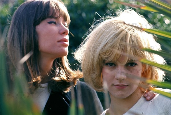 Sylvie Vartan et Françoise Hardy, 1966