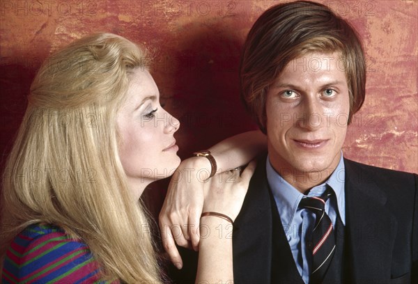 Catherine Deneuve et Jacques Dutronc, 1968