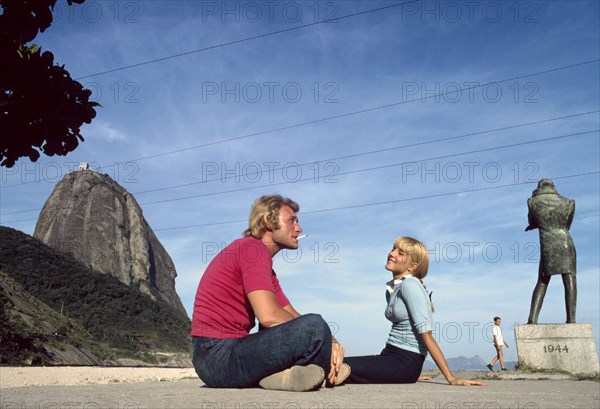 Sylvie Vartan and Johnny Hallyday