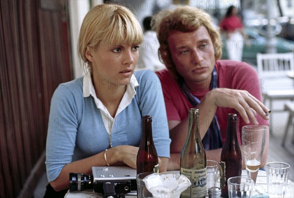 Sylvie Vartan and Johnny Hallyday