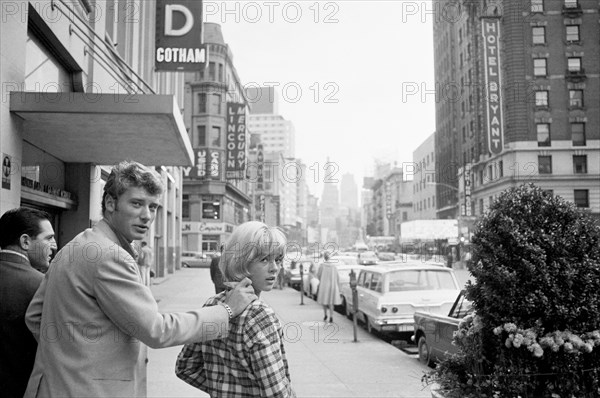 Johnny Hallyday et Sylvie Vartan, New York