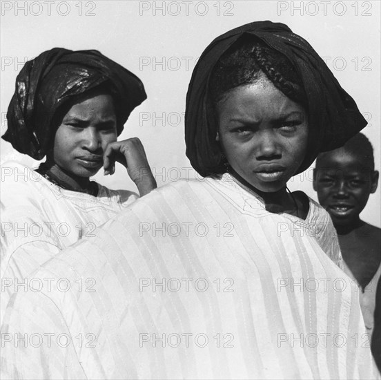 Jeunes filles Touarègues à Agadès, au Niger